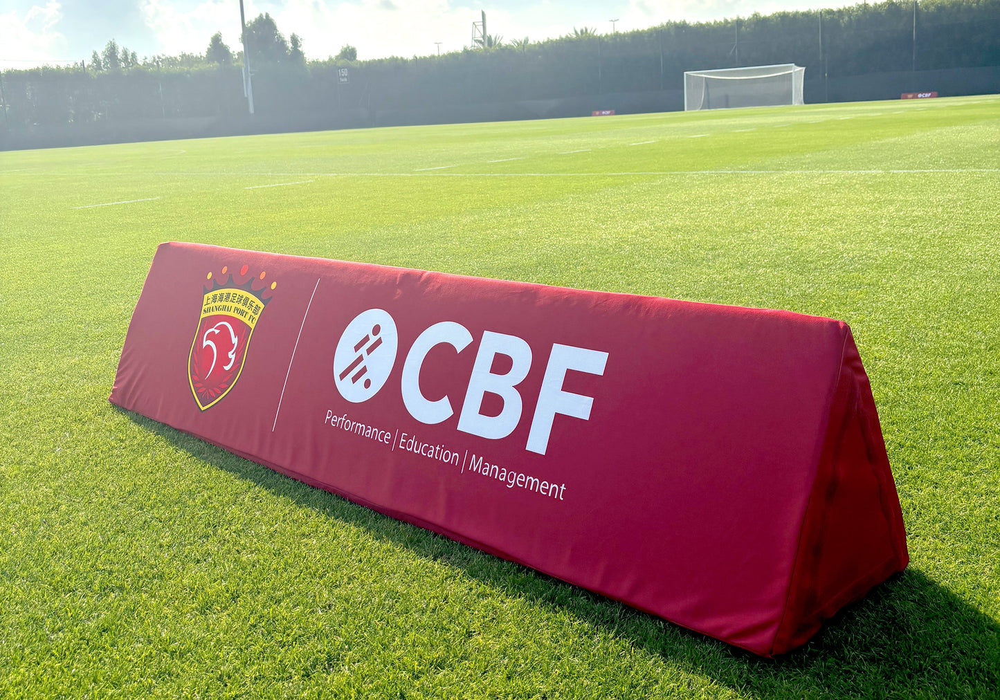 Foam Advertising Wedges for Sports Pitch - Toblerone