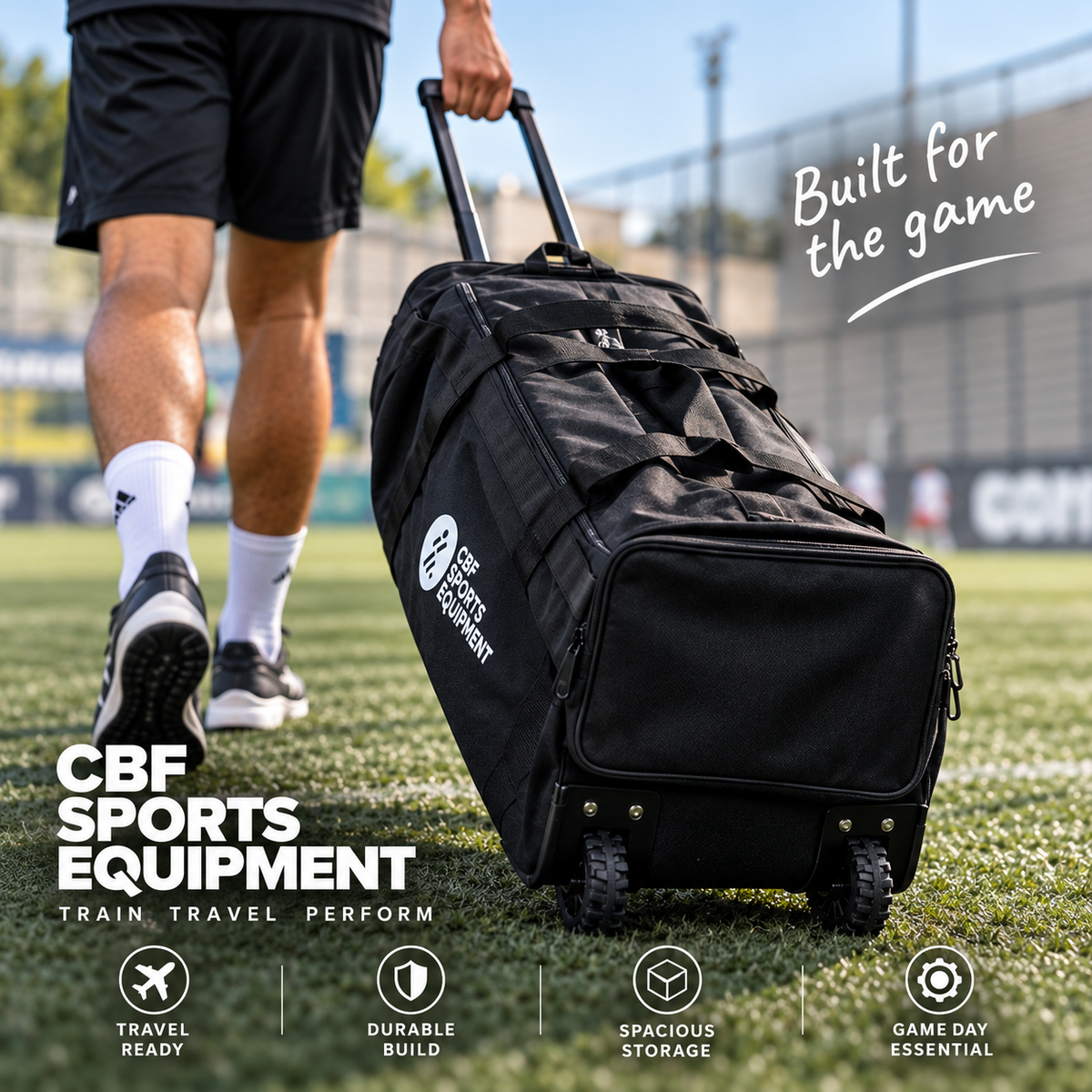 portable football goal with carry bag