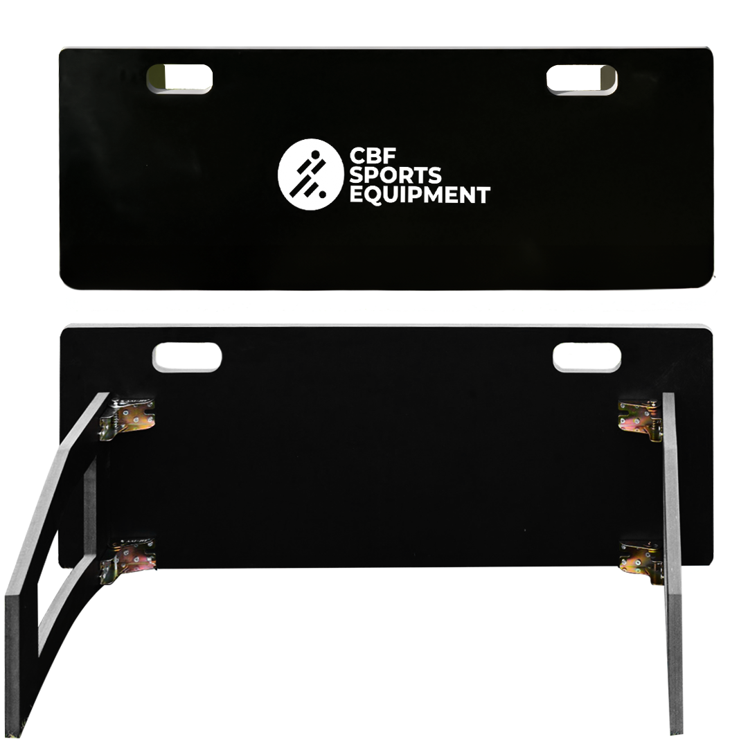 football rebound board for first touch training