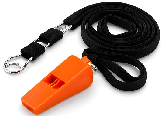 CBF Whistle with Lanyard