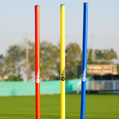 slalom poles with base