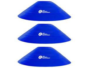 soccer training cones blue