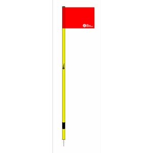 CBF football corner flags set of 4 spiked